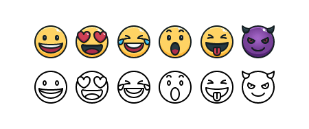 Emotions emojis