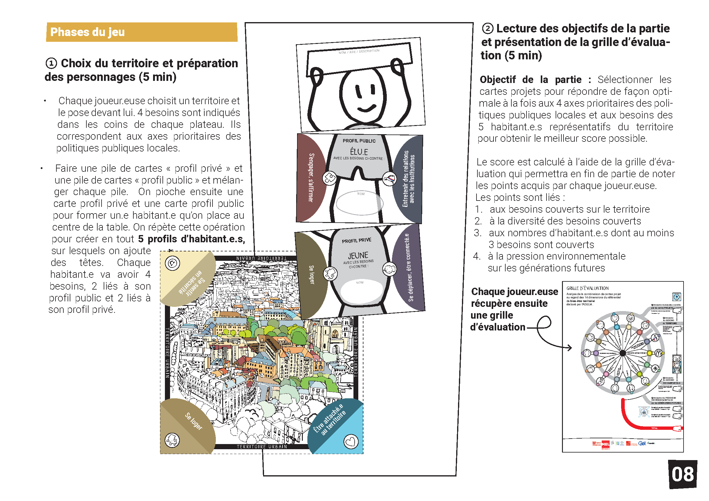 Livret de jeu